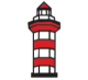 Lighthouse Only Logo: Club colors. Caps 868669